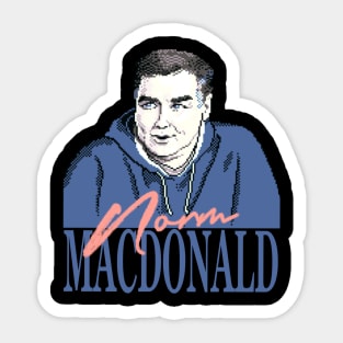 Norm MacDonald // Norm Sticker